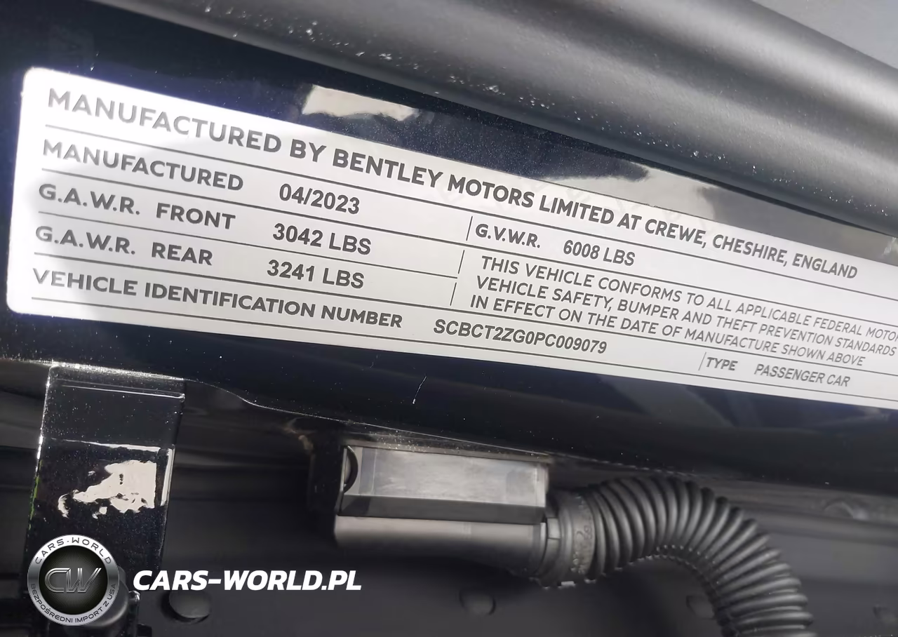 2023 Bentley Continental Gt Mulliner W12-Speed VIN:SCBCT2ZG0PC009079 - 9