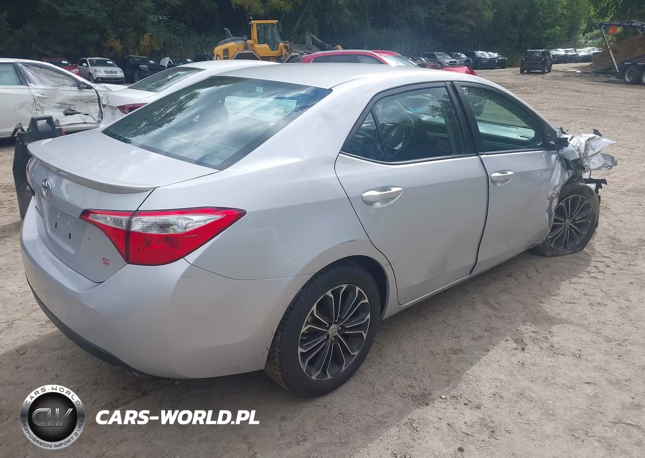 2015 Toyota Corolla S Plus VIN:2T1BURHE7FC262923 - 4