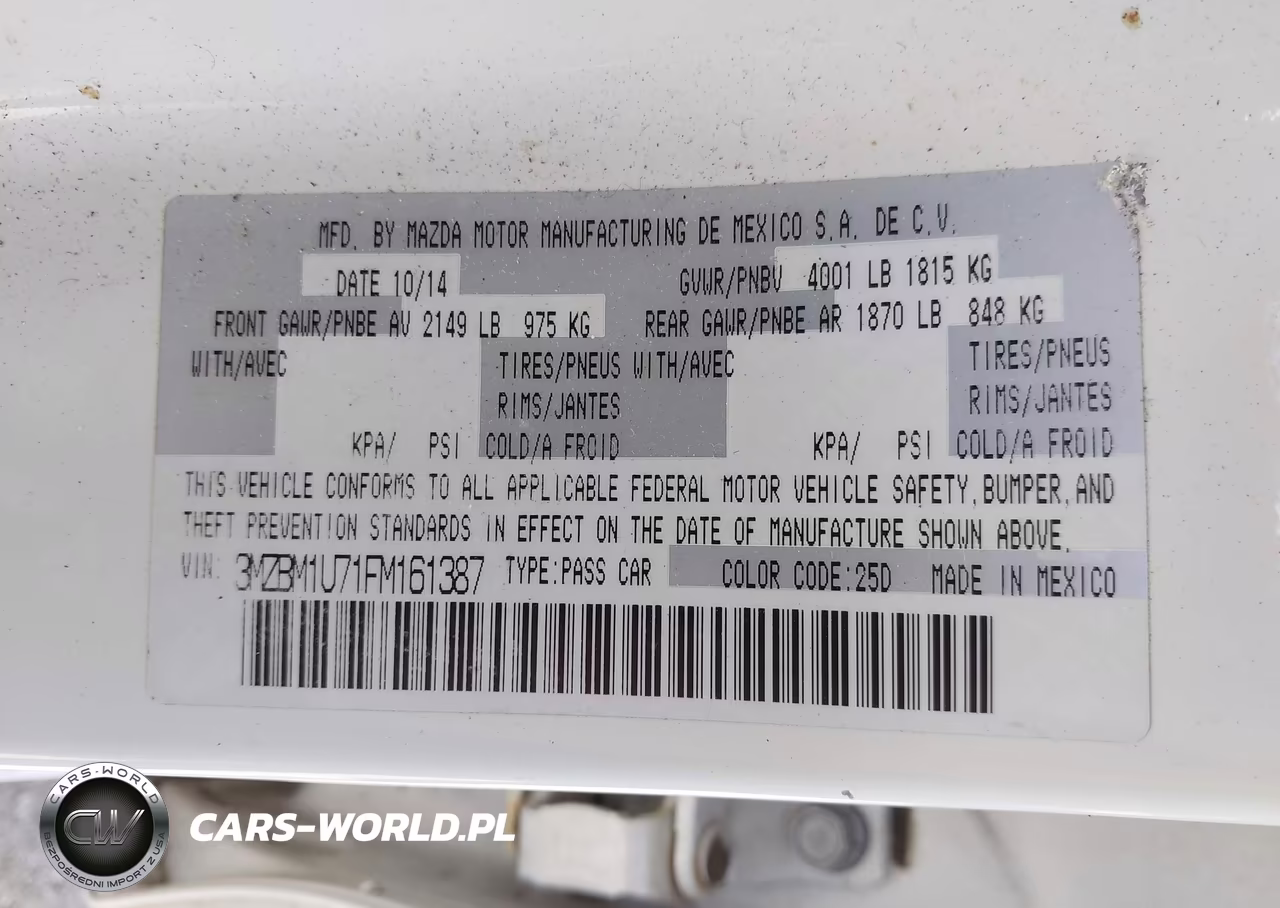 2015 Mazda Mazda3 I Sport VIN:3MZBM1U71FM161387 - 9