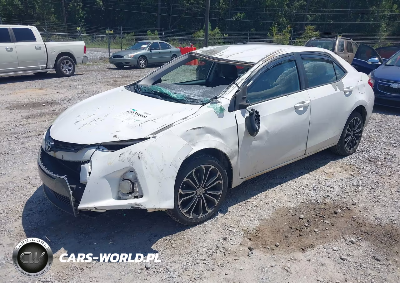 2016 Toyota Corolla S Plus VIN:5YFBURHE9GP372390 - 2