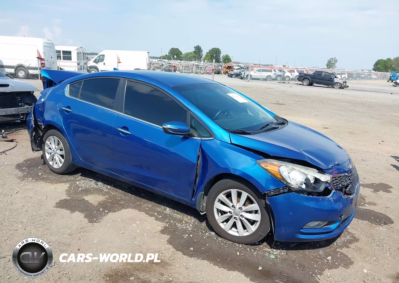 2014 Kia Forte Ex VIN:KNAFX4A89E5057063 - 1
