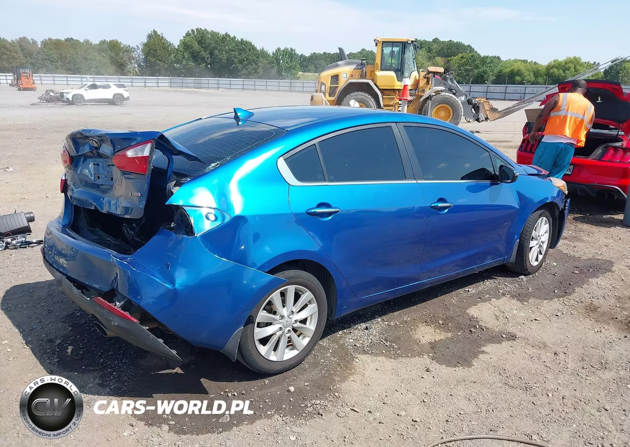 2014 Kia Forte Ex VIN:KNAFX4A89E5057063 - 4