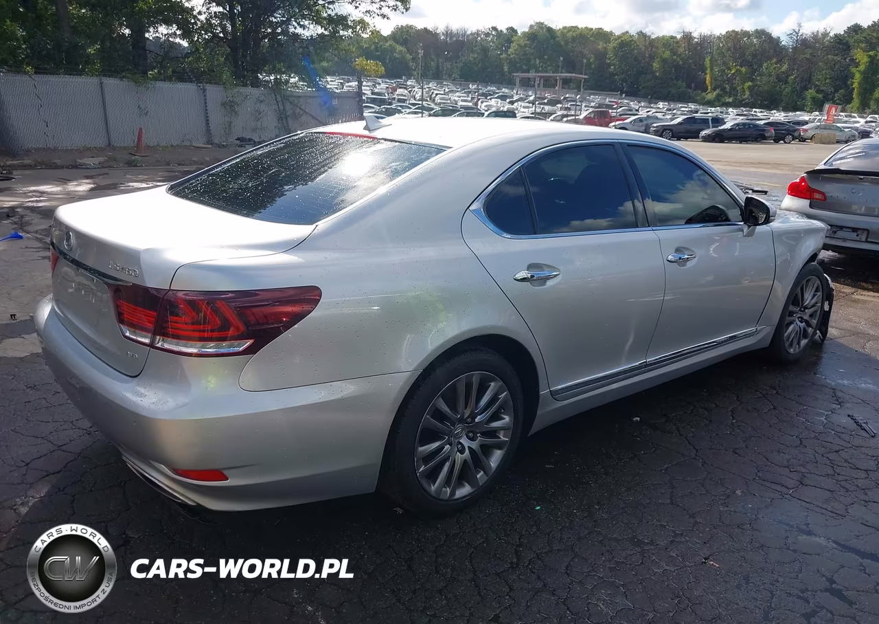 2013 Lexus Ls 460 VIN:JTHCL5EF4D5019317 - 4