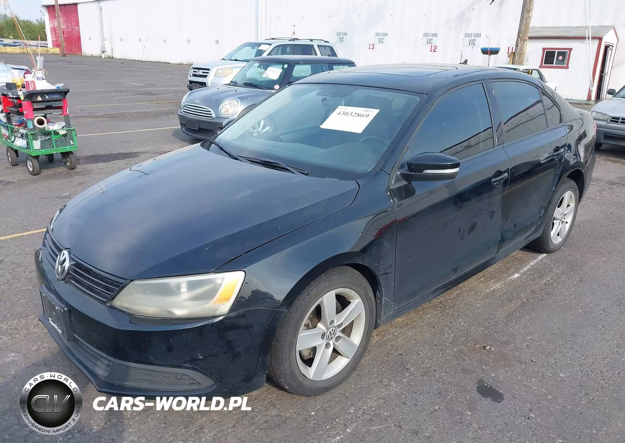 2011 Volkswagen Jetta 2.0L Tdi VIN:3VWLL7AJ8BM050193 - 2