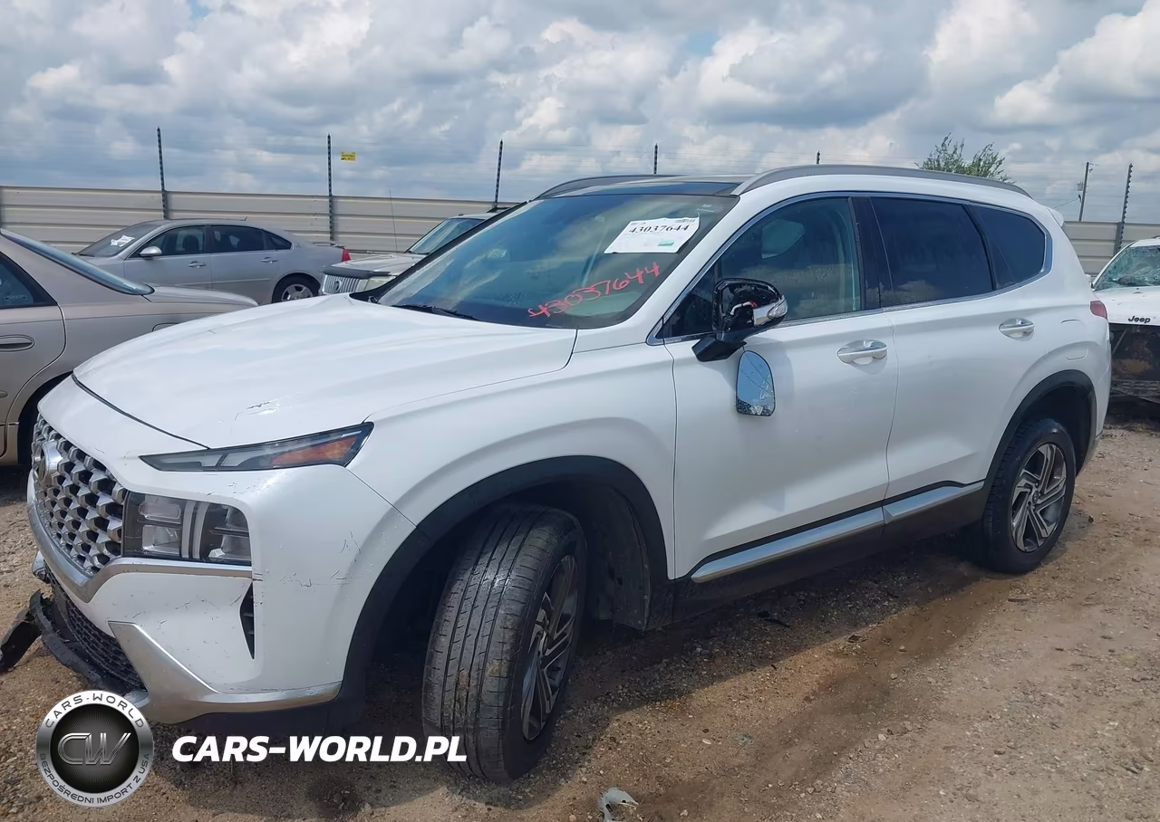 2021 Hyundai Santa Fe Sel VIN:5NMS3DAJ7MH349936 - 2