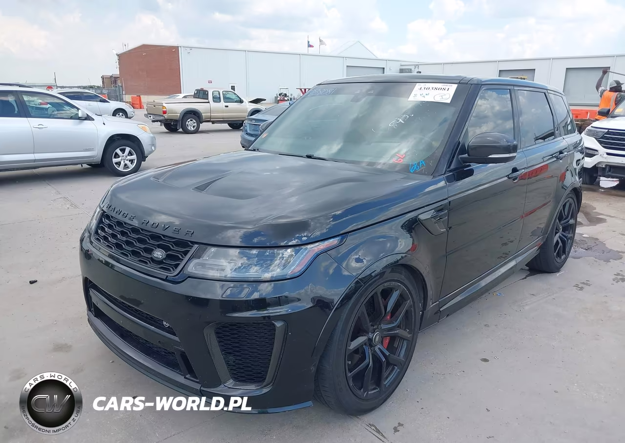 2020 Land Rover Range Rover Sport Svr VIN:SALWZ2RE1LA709778 - 2