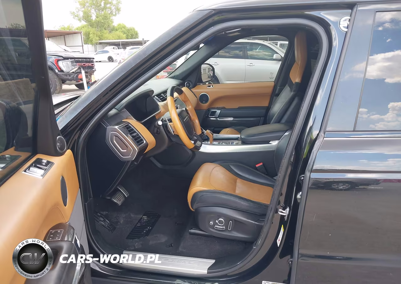 2020 Land Rover Range Rover Sport Svr VIN:SALWZ2RE1LA709778 - 5