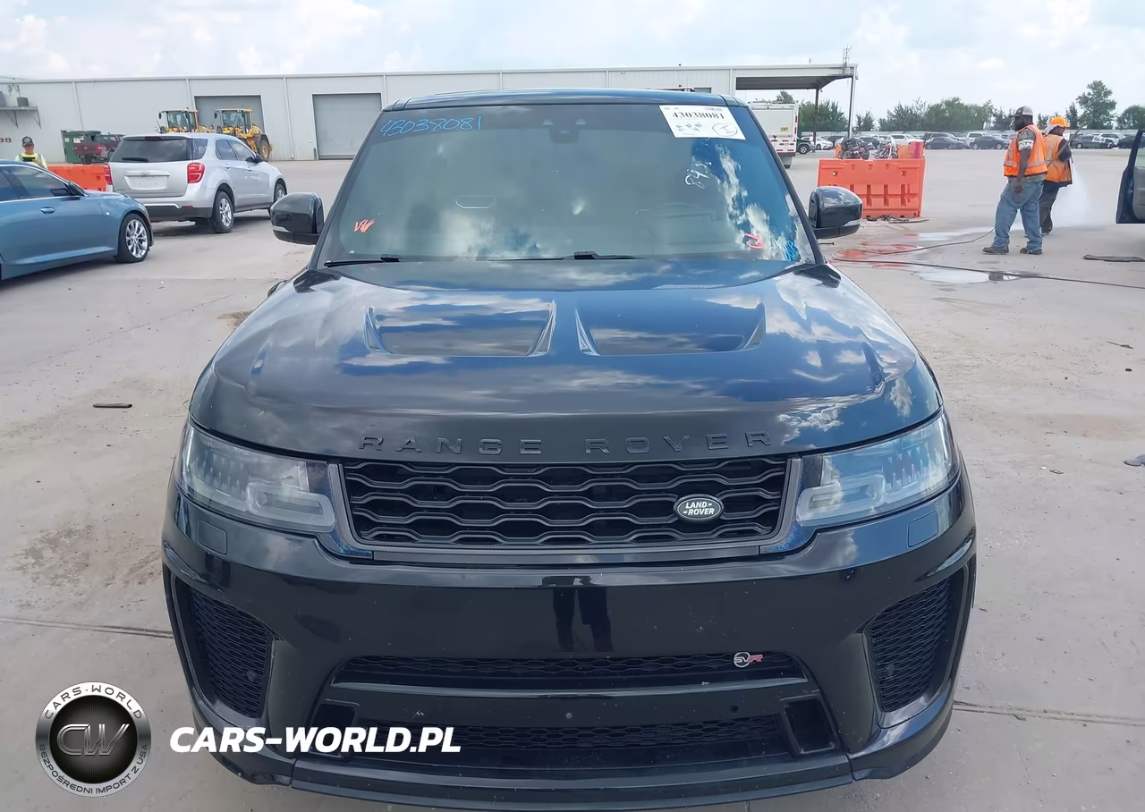 2020 Land Rover Range Rover Sport Svr VIN:SALWZ2RE1LA709778 - 6