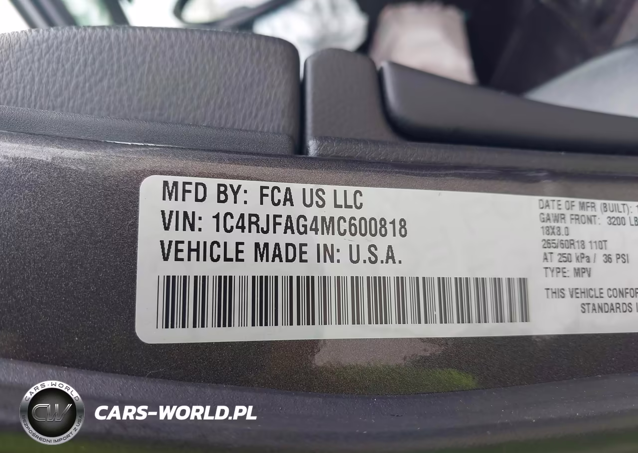 2021 Jeep Grand Cherokee Laredo E 4X4 VIN:1C4RJFAG4MC600818 - 9