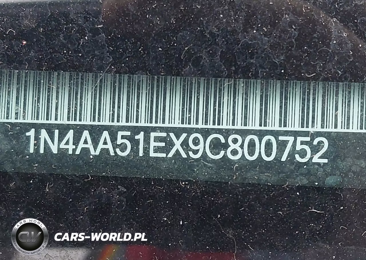 NISSAN MAXIMA VIN:1N4AA51EX9C800752 - 12