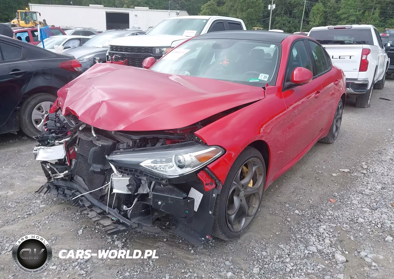 2018 Alfa Romeo Giulia Ti Sport Awd VIN:ZARFAEEN2J7566698 - 2