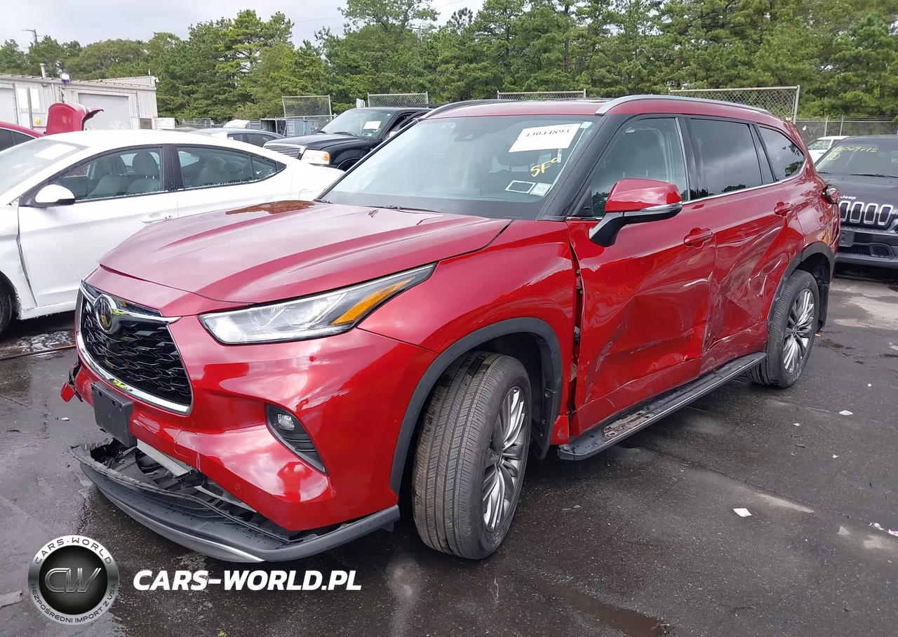 2021 Toyota Highlander Platinum VIN:5TDFZRBH0MS062833 - 2