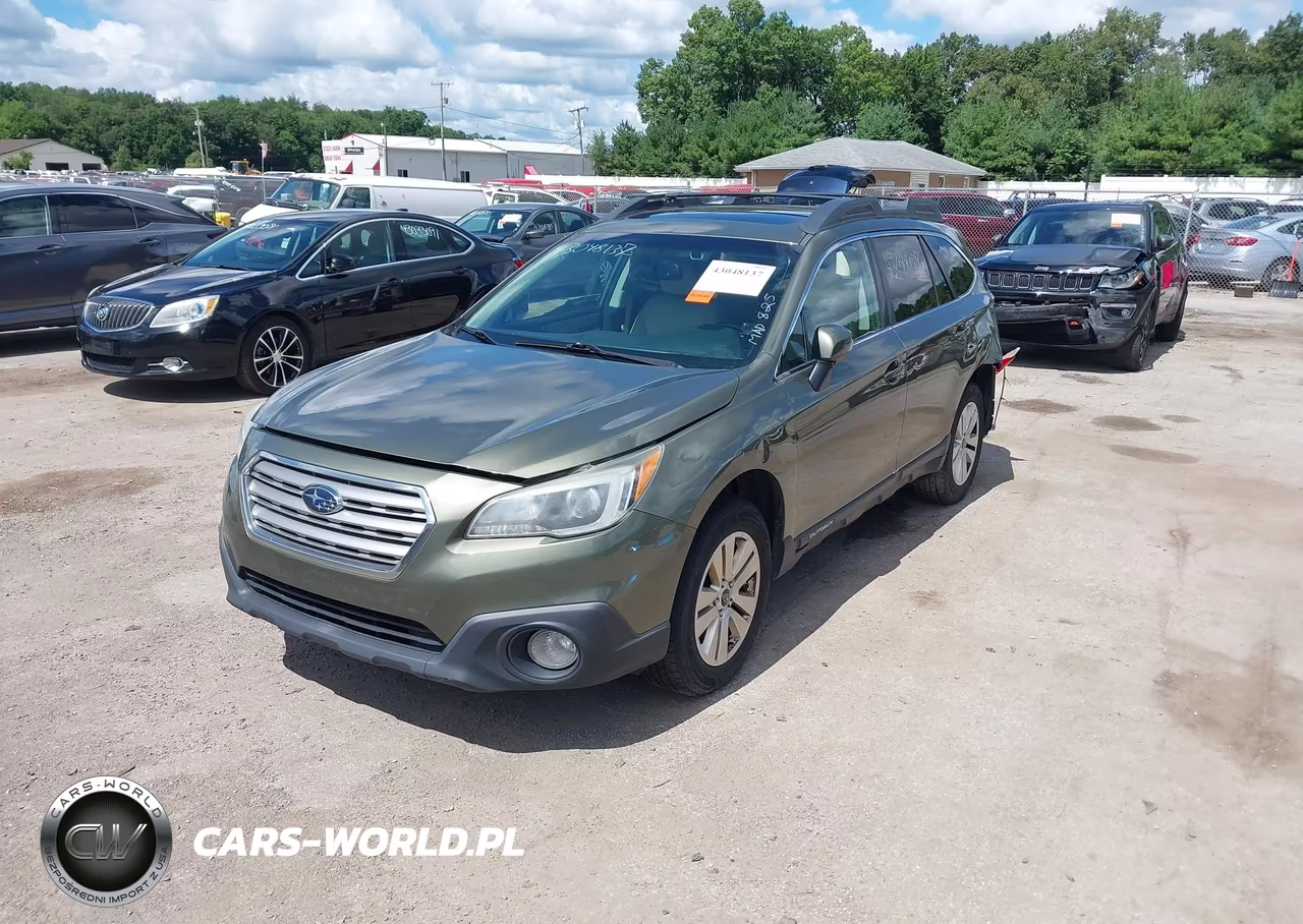 2016 Subaru Outback 2.5I Premium VIN:4S4BSBHC1G3255922 - 2