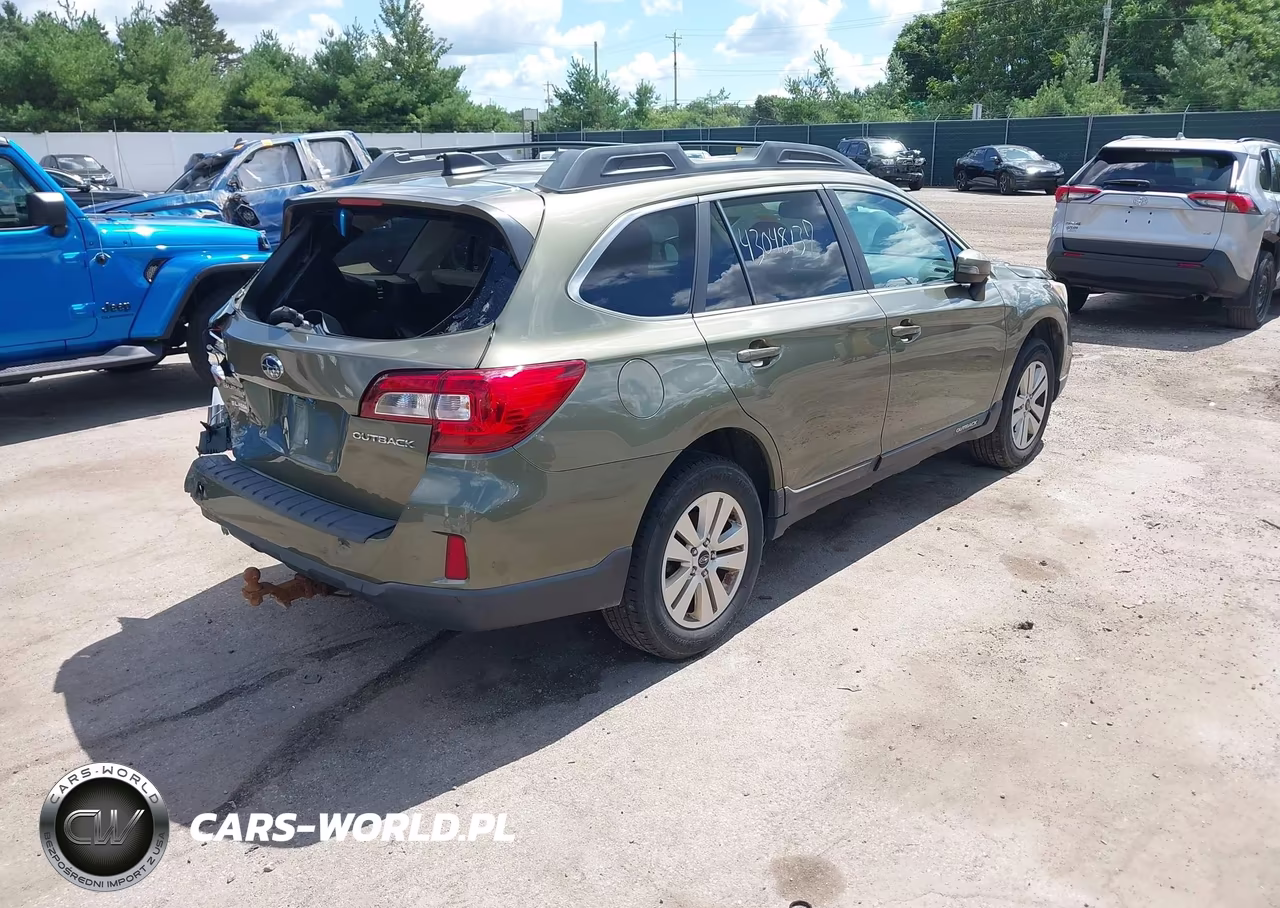 2016 Subaru Outback 2.5I Premium VIN:4S4BSBHC1G3255922 - 4
