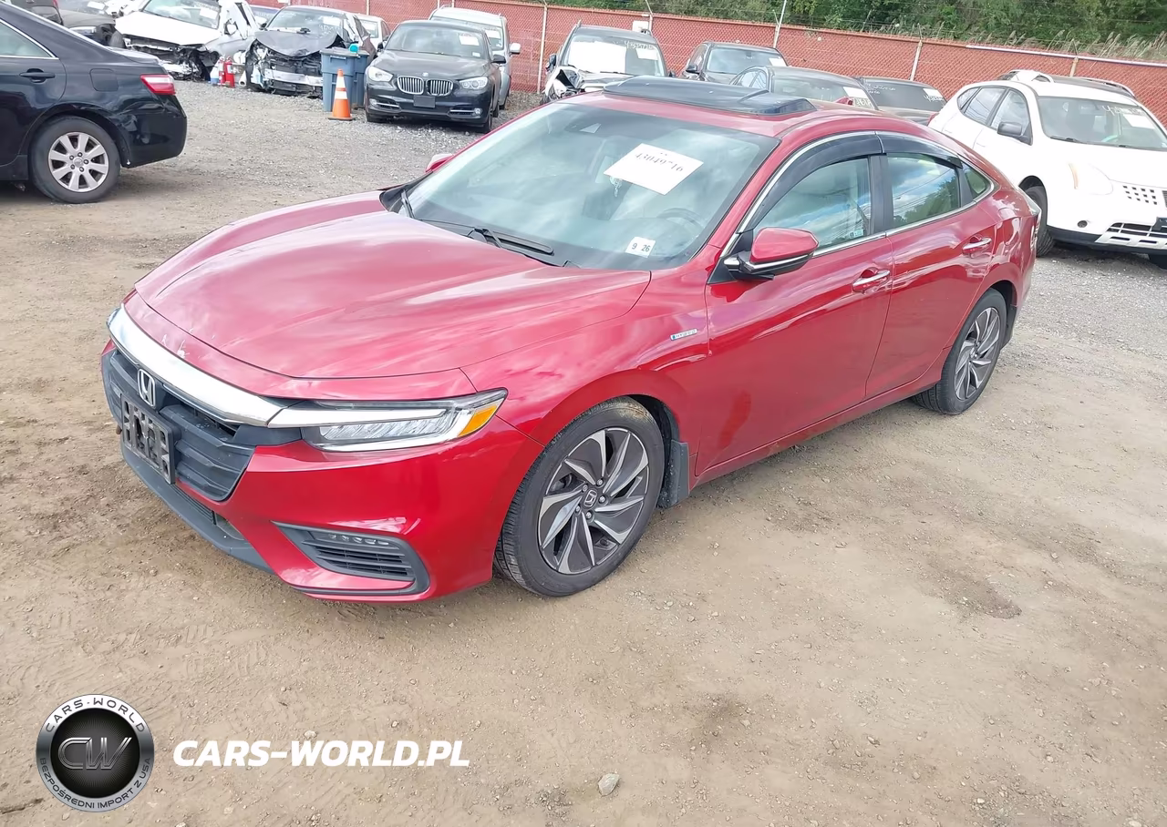 2022 Honda Insight Touring VIN:19XZE4F9XNE005646 - 2
