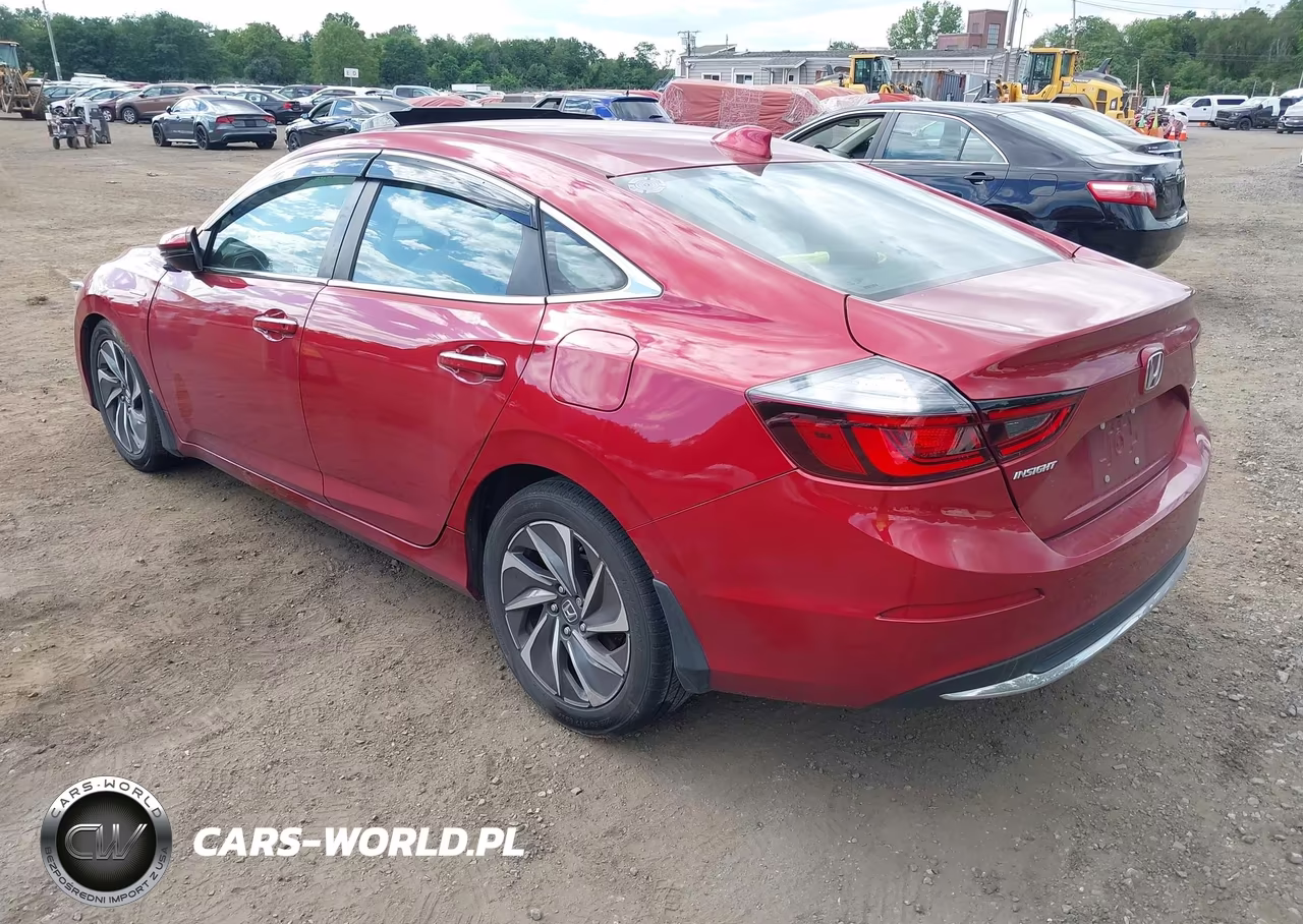 2022 Honda Insight Touring VIN:19XZE4F9XNE005646 - 3