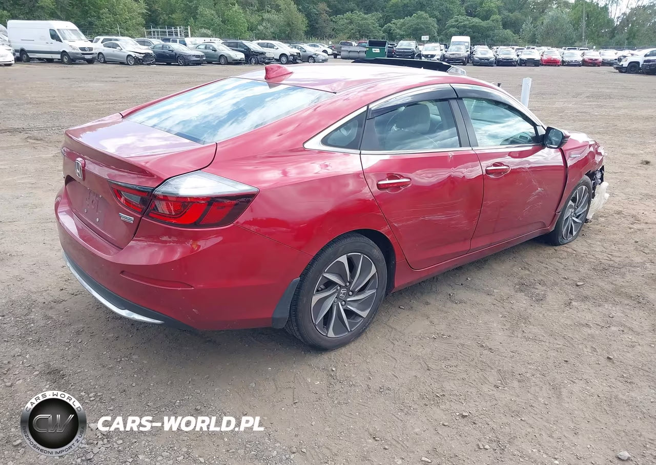 2022 Honda Insight Touring VIN:19XZE4F9XNE005646 - 4