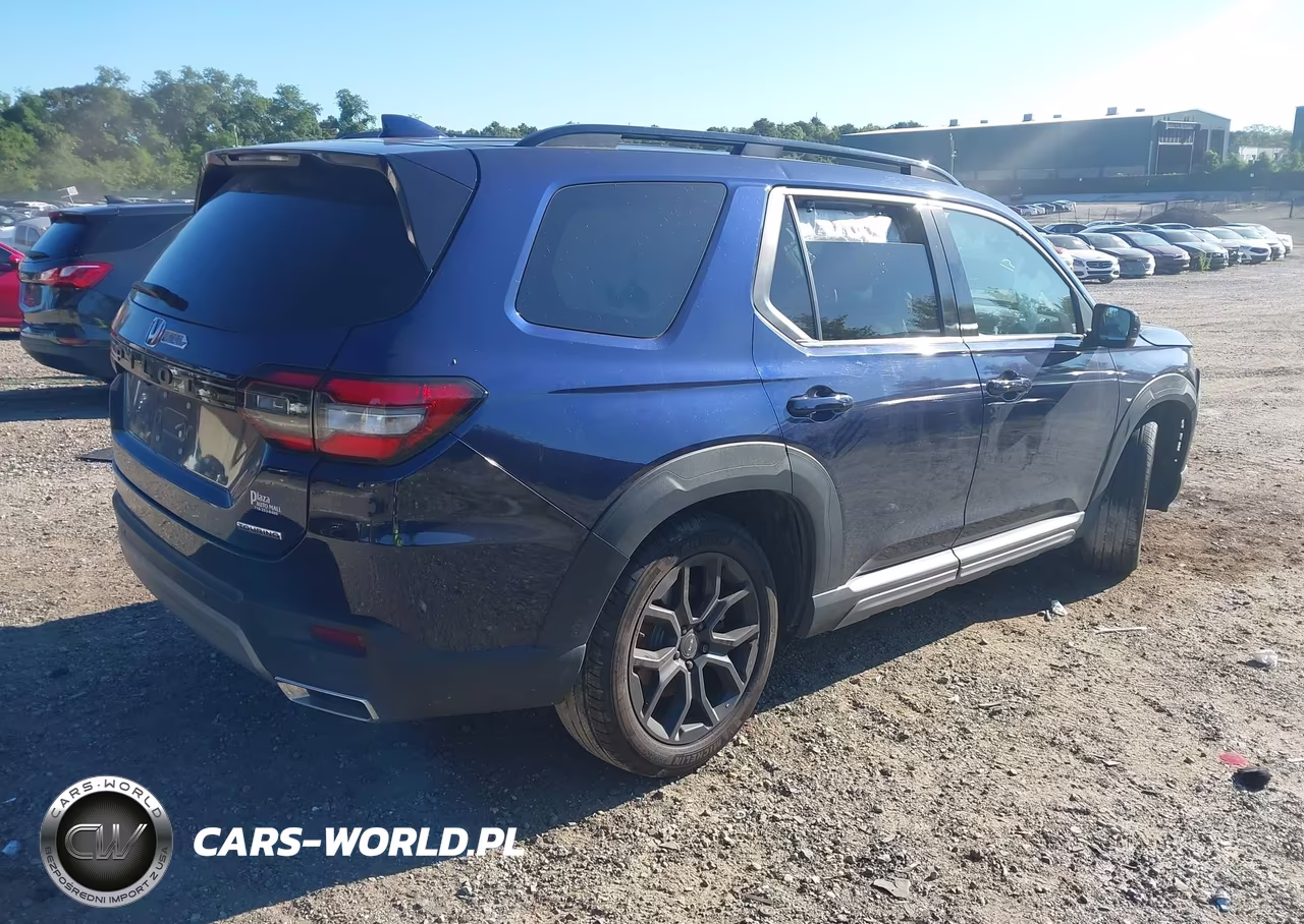 2025 Honda Pilot Touring VIN:5FNYG1H70SB010151 - 4