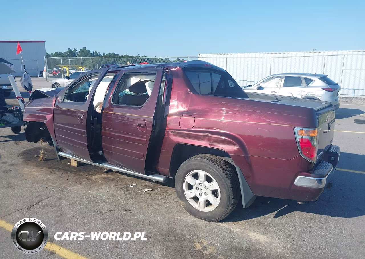 2007 Honda Ridgeline Rtl VIN:2HJYK16527H543812 - 3