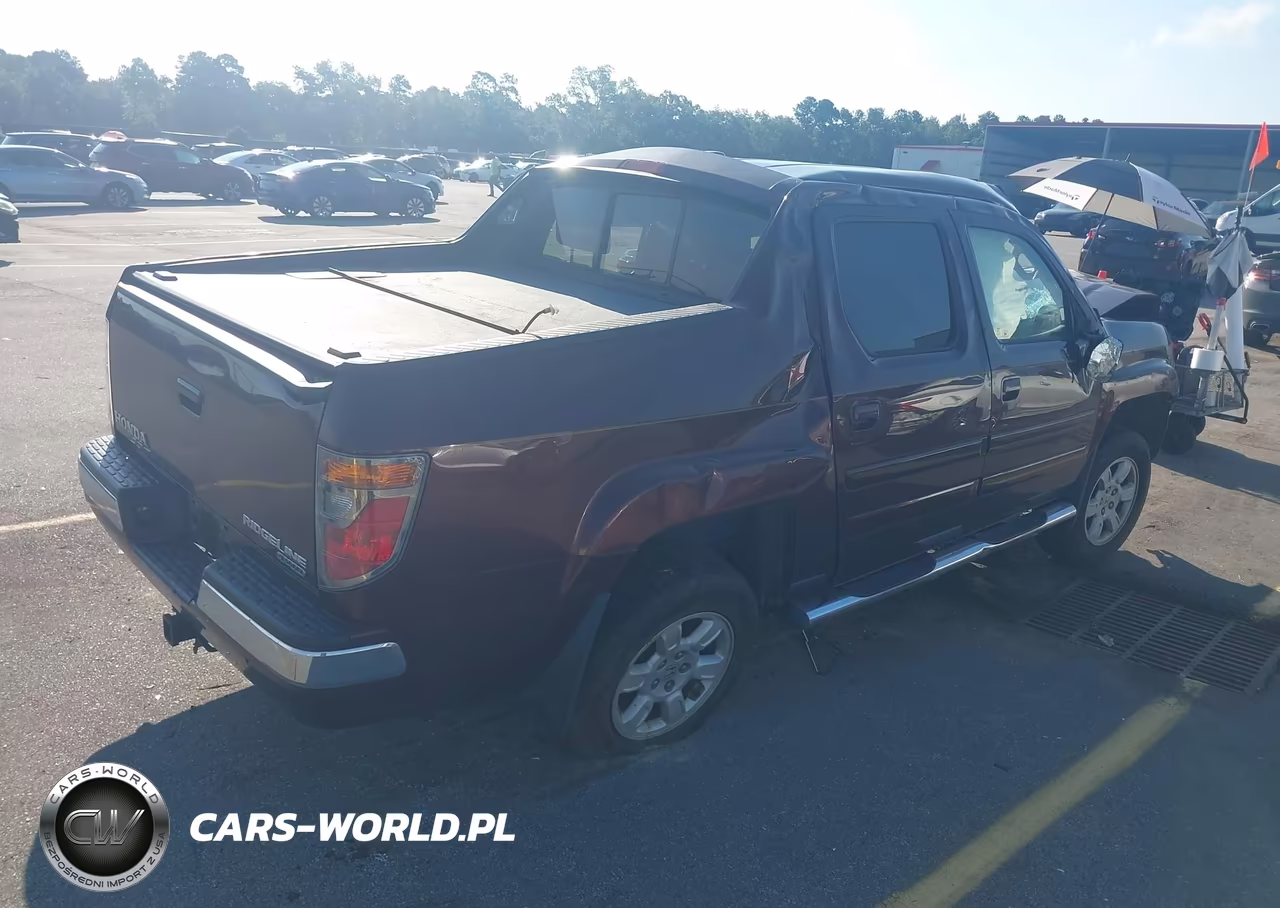 2007 Honda Ridgeline Rtl VIN:2HJYK16527H543812 - 4