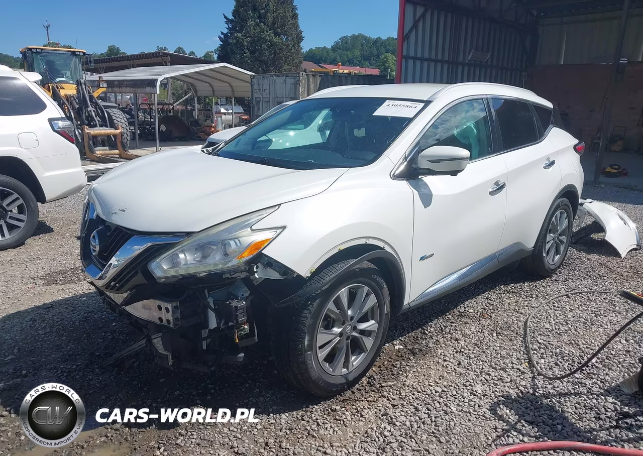 2016 Nissan Murano Hybrid Sl VIN:5N1CZ2MHXGN146896 - 2
