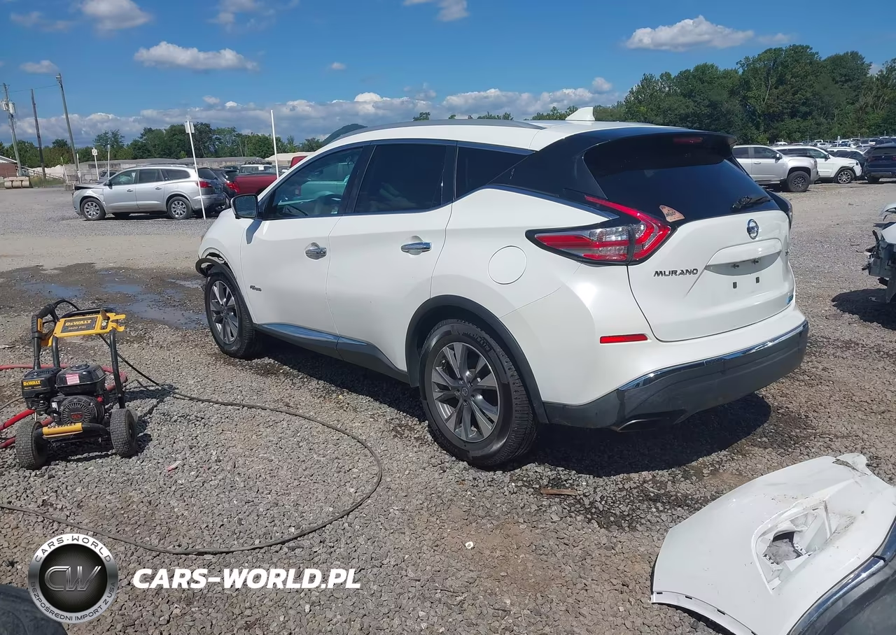 2016 Nissan Murano Hybrid Sl VIN:5N1CZ2MHXGN146896 - 3