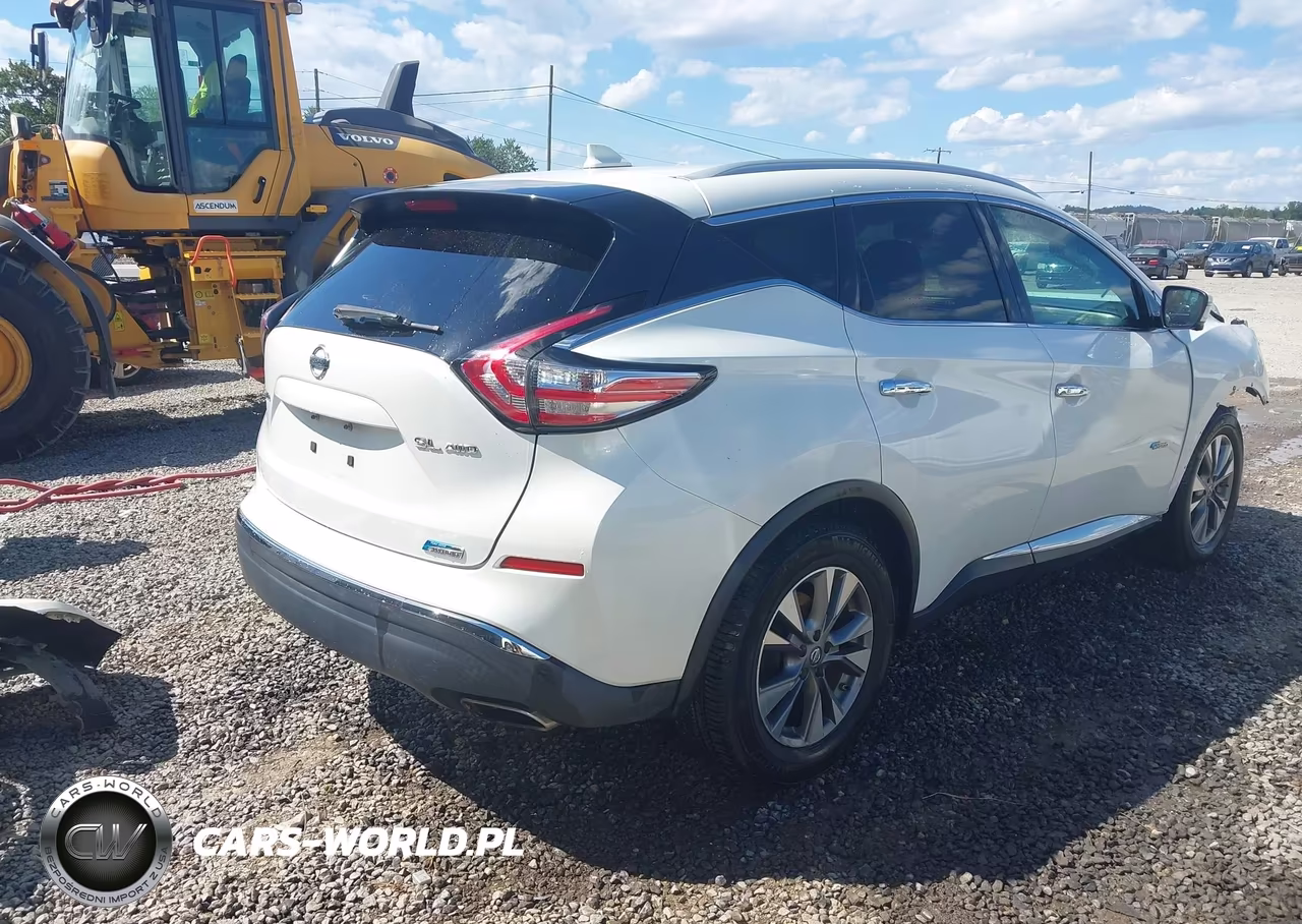 2016 Nissan Murano Hybrid Sl VIN:5N1CZ2MHXGN146896 - 4