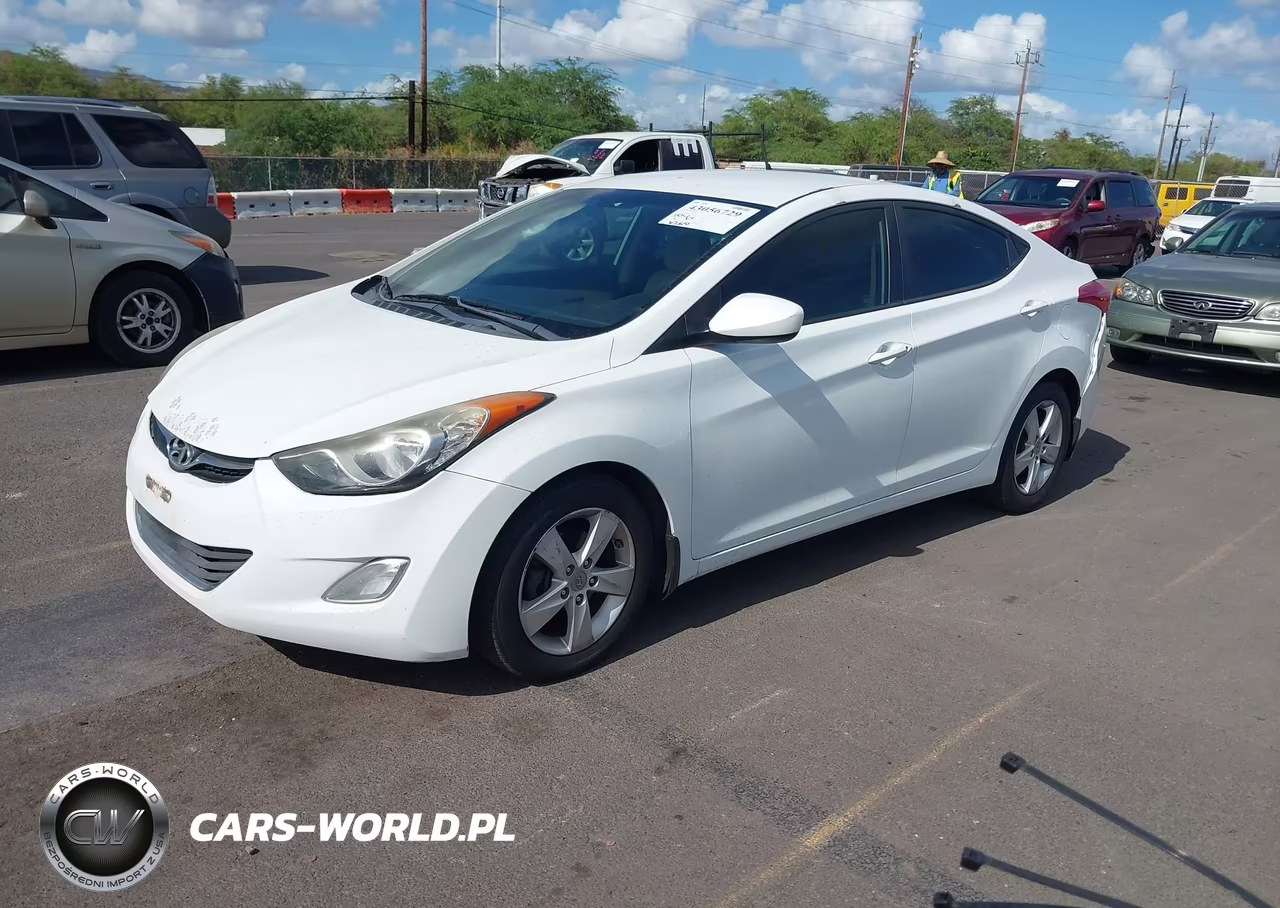 2013 Hyundai Elantra Gls VIN:5NPDH4AE6DH284559 - 2