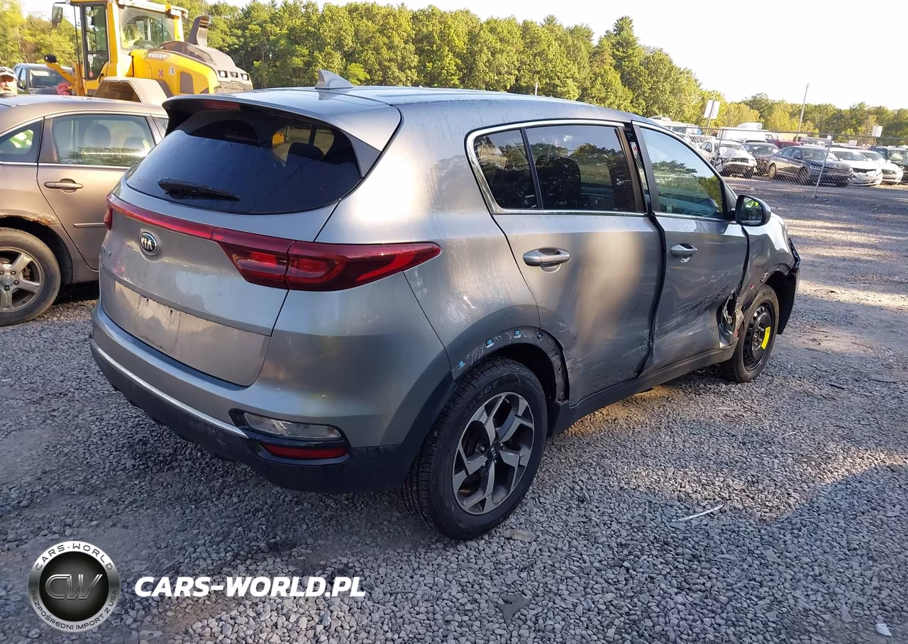2020 Kia Sportage Lx VIN:KNDPM3AC2L7827491 - 4