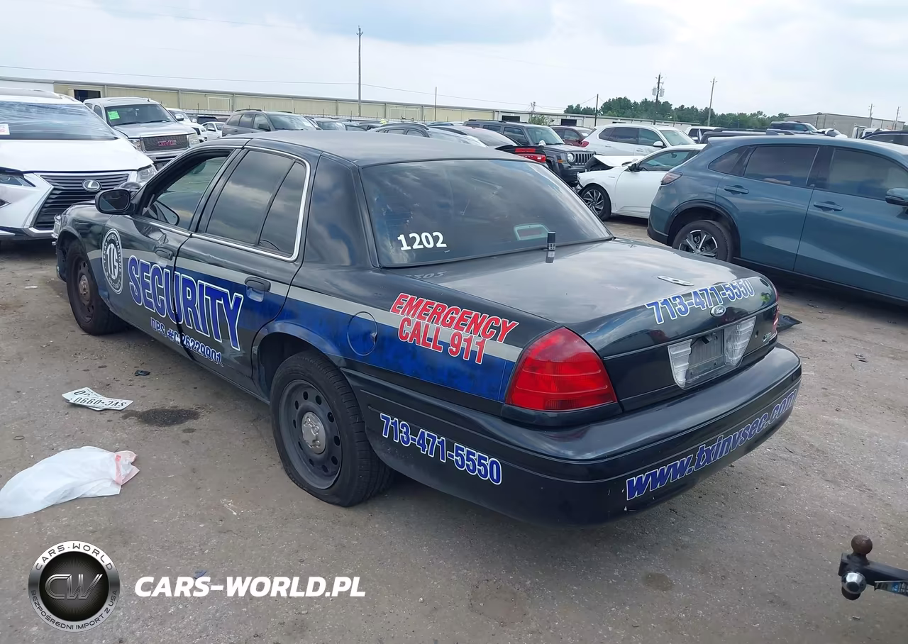 2009 Ford Crown Victoria Police-Police Interceptor VIN:2FAHP71V89X120277 - 3