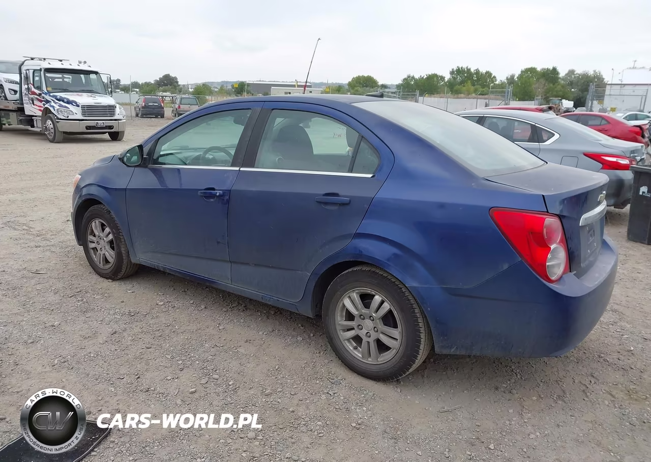 2013 Chevrolet Sonic Lt Auto VIN:1G1JC5SH1D4199384 - 3