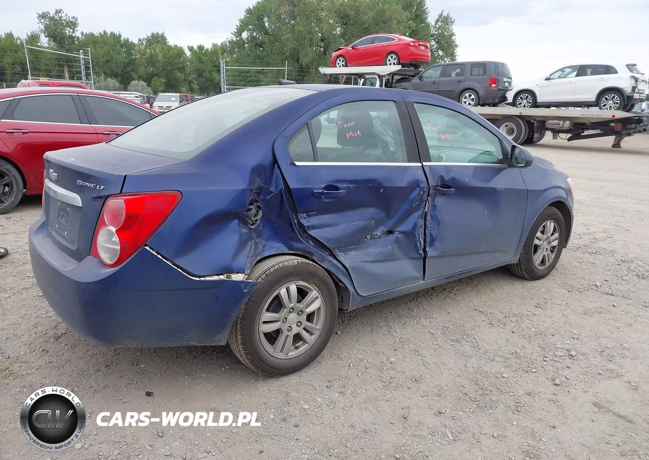 2013 Chevrolet Sonic Lt Auto VIN:1G1JC5SH1D4199384 - 4