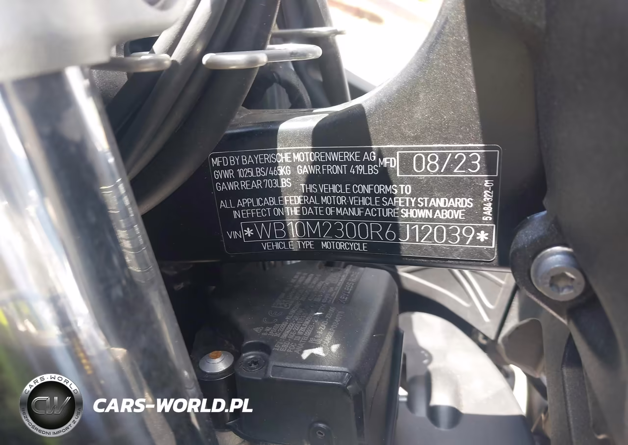 2024 BMW R 1300 Gs VIN:WB10M2300R6J12039 - 10