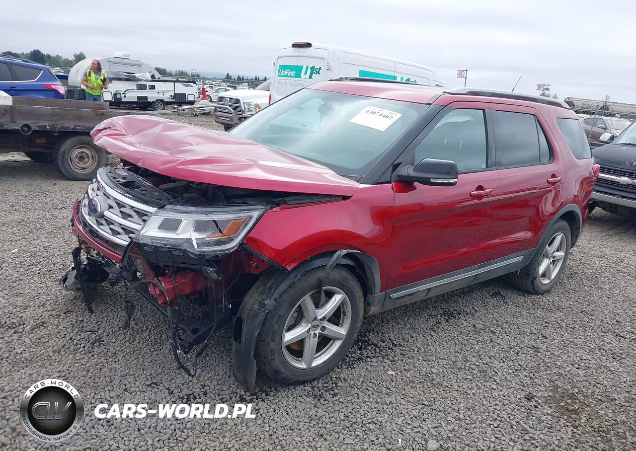 2018 Ford Explorer Xlt VIN:1FM5K7D85JGB89791 - 2