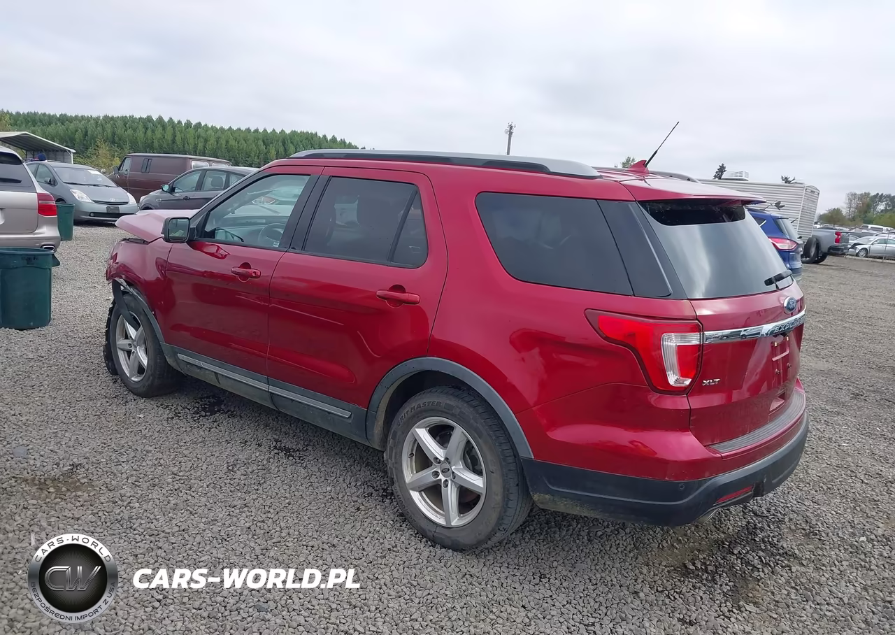 2018 Ford Explorer Xlt VIN:1FM5K7D85JGB89791 - 3