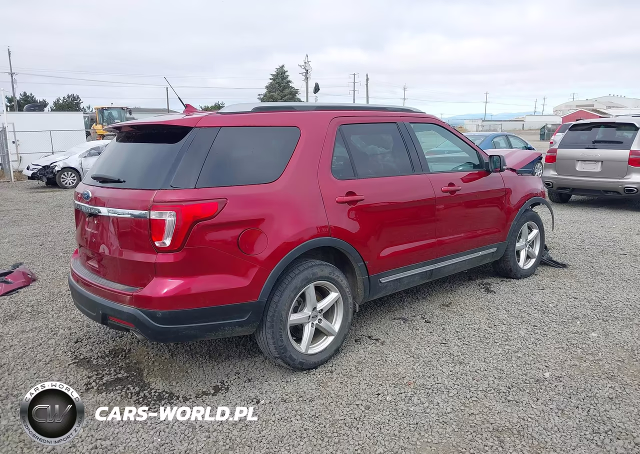 2018 Ford Explorer Xlt VIN:1FM5K7D85JGB89791 - 4