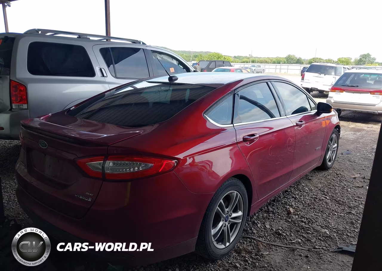 2015 Ford Fusion Hybrid Se VIN:3FA6P0LU4FR213360 - 4