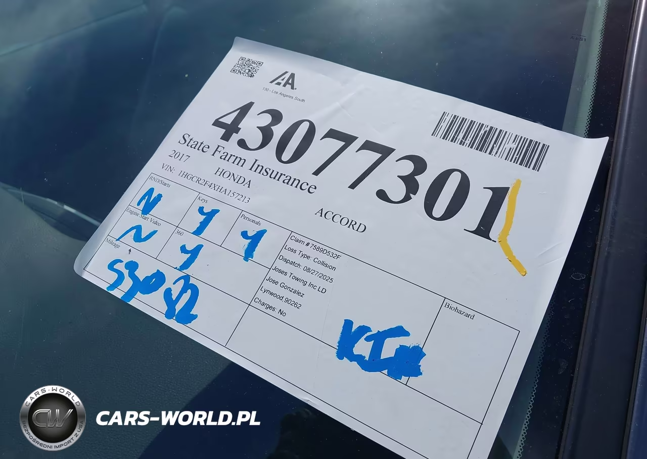 2017 Honda Accord Lx VIN:1HGCR2F4XHA157213 - 18