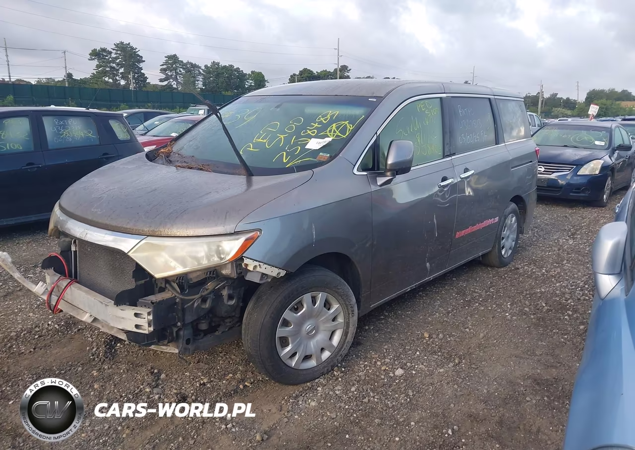 2012 Nissan Quest S VIN:JN8AE2KP2C9033243 - 2