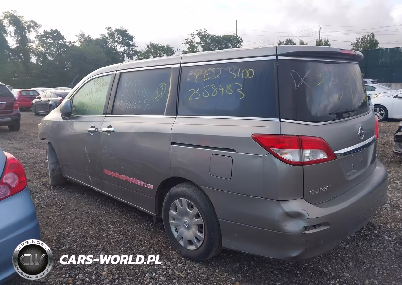 2012 Nissan Quest S VIN:JN8AE2KP2C9033243 - 3