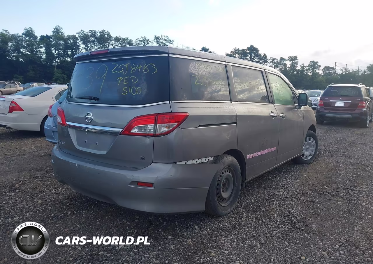 2012 Nissan Quest S VIN:JN8AE2KP2C9033243 - 4