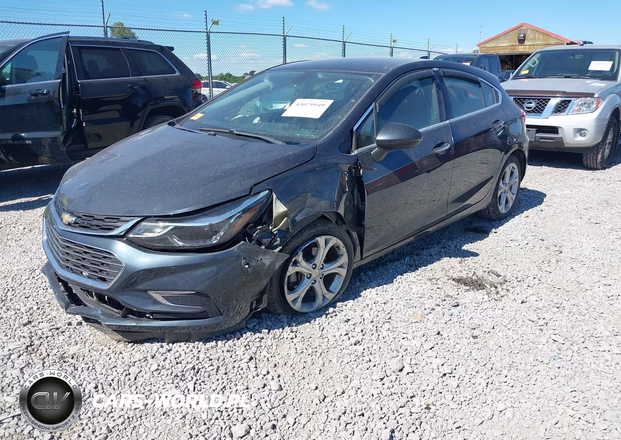 2017 Chevrolet Cruze Premier Auto VIN:3G1BF6SMXHS586052 - 2