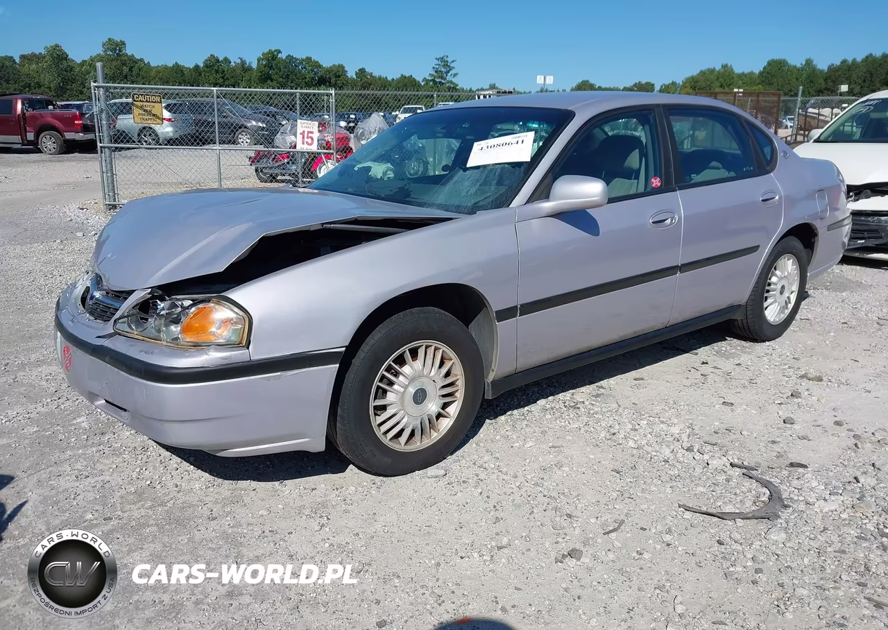2002 Chevrolet Impala VIN:2G1WF55E429364689 - 2