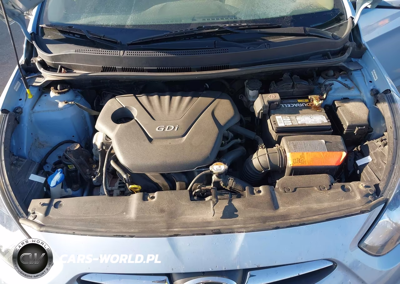 2013 Hyundai Accent Gls VIN:KMHCU4AEXDU576787 - 10