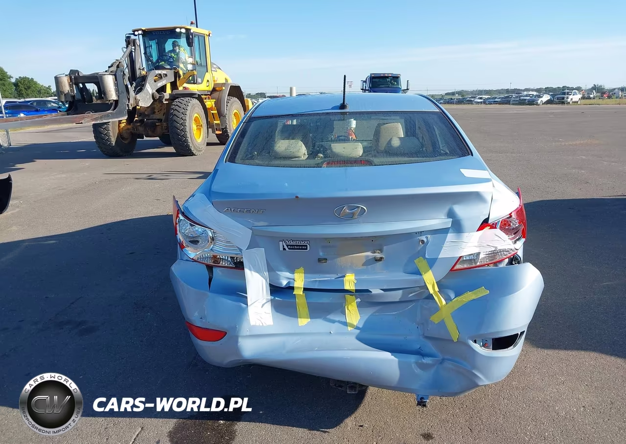 2013 Hyundai Accent Gls VIN:KMHCU4AEXDU576787 - 16