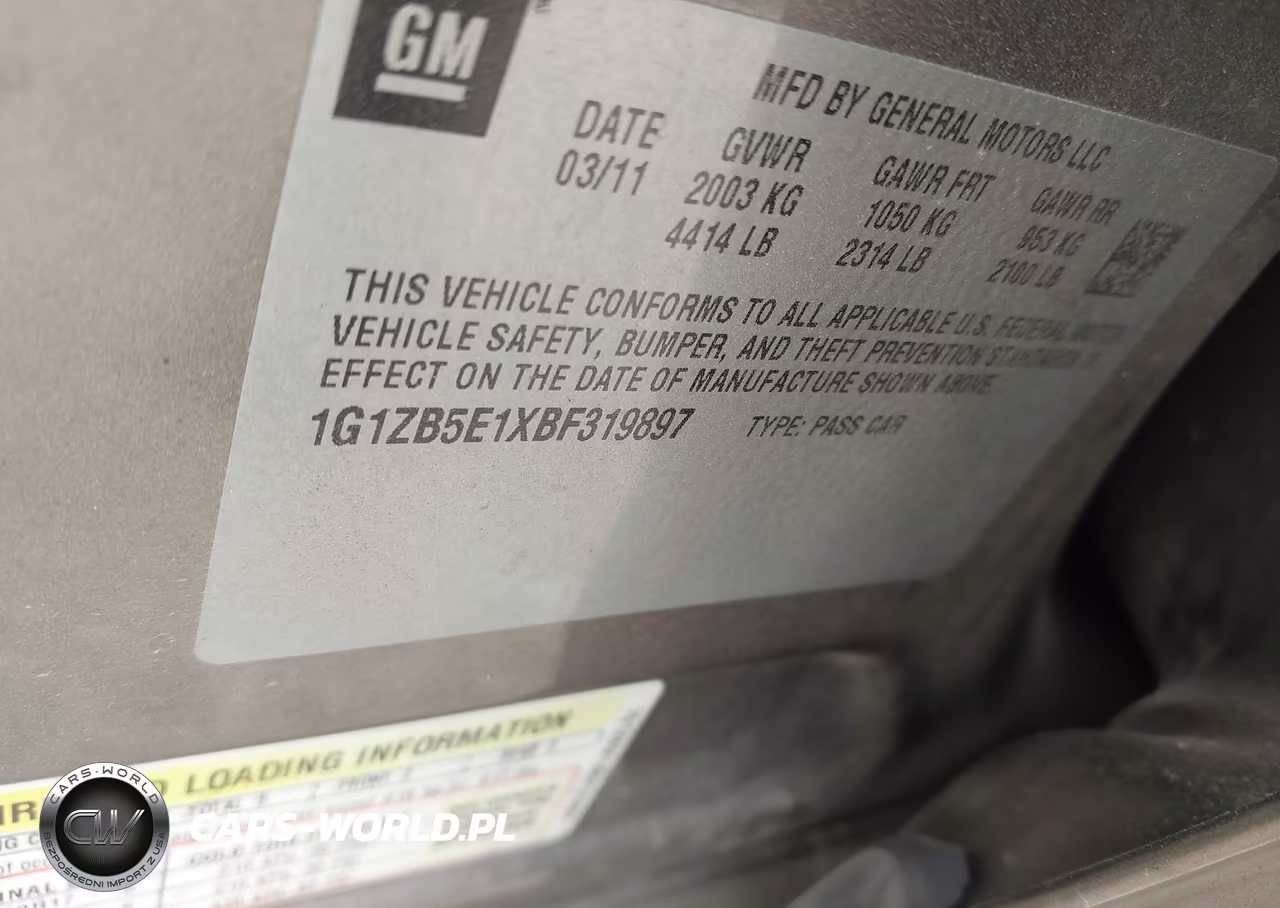 2011 Chevrolet Malibu Ls VIN:1G1ZB5E1XBF319897 - 9