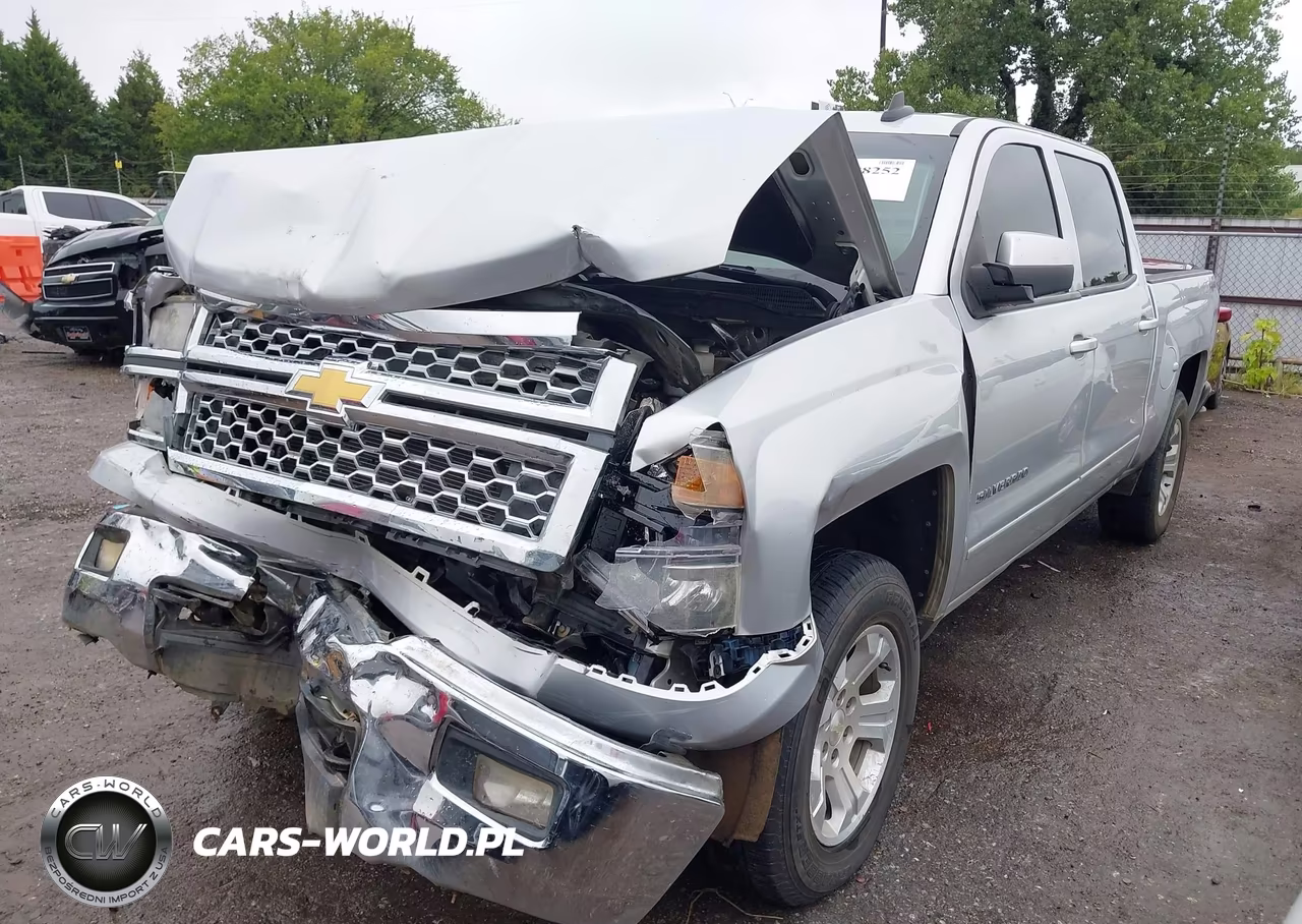 2015 Chevrolet Silverado 1500 1Lt VIN:3GCUKREC1FG424391 - 2
