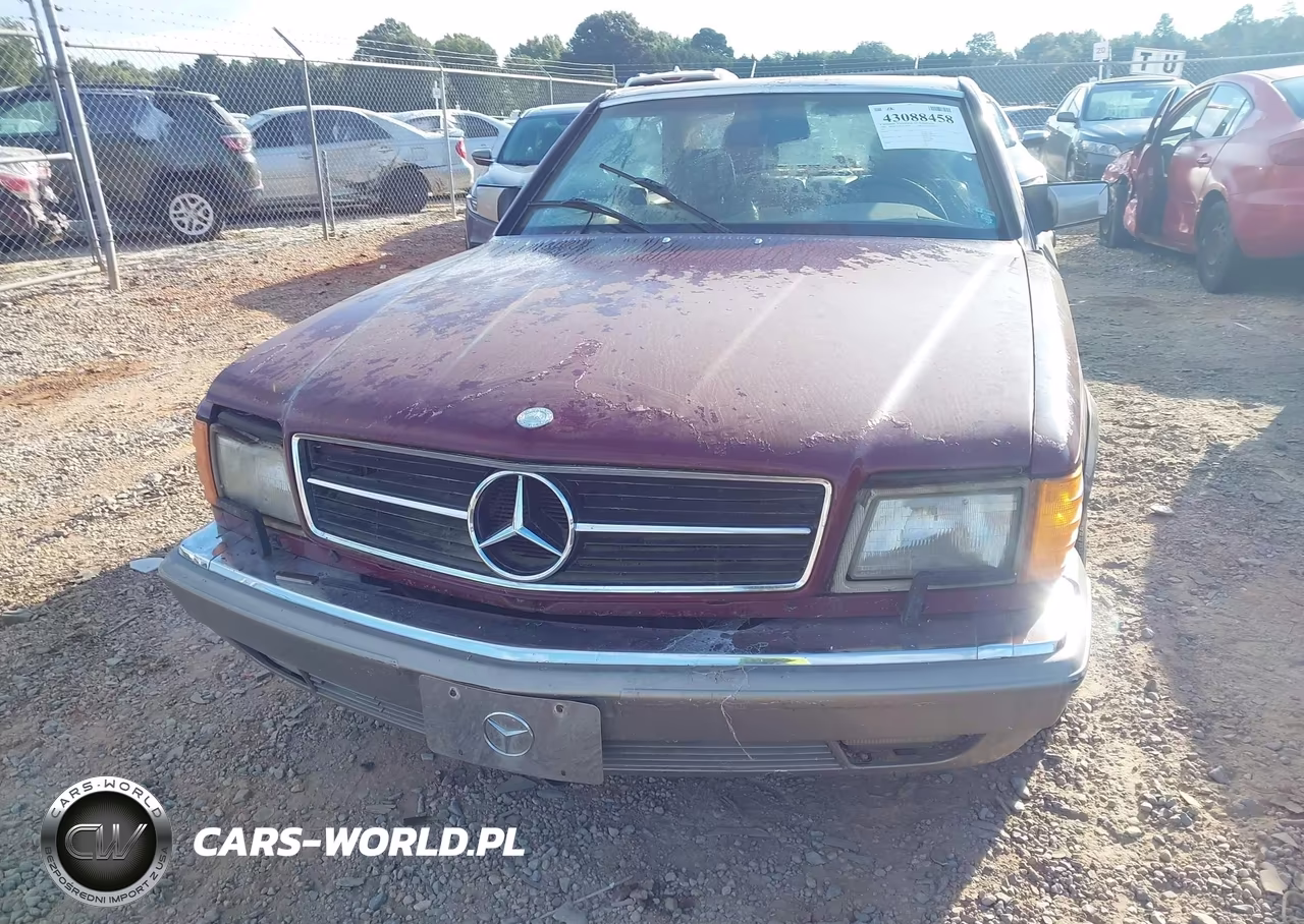 1986 Mercedes-Benz 560 Sec VIN:WDBCA45D5GA200646 - 12