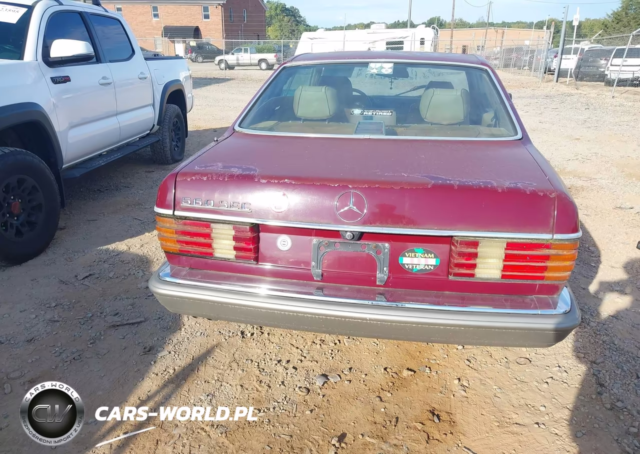 1986 Mercedes-Benz 560 Sec VIN:WDBCA45D5GA200646 - 16