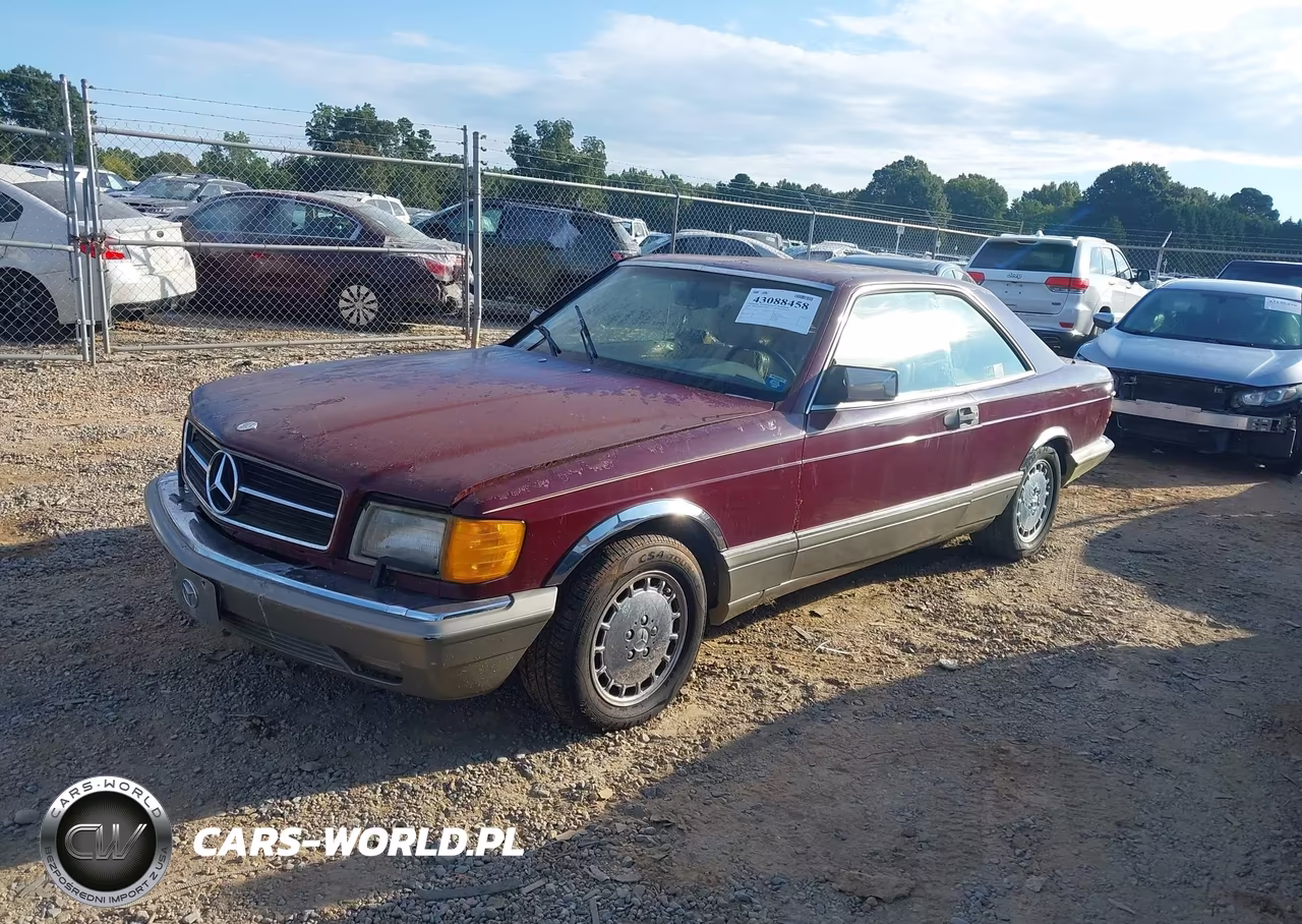 1986 Mercedes-Benz 560 Sec VIN:WDBCA45D5GA200646 - 2